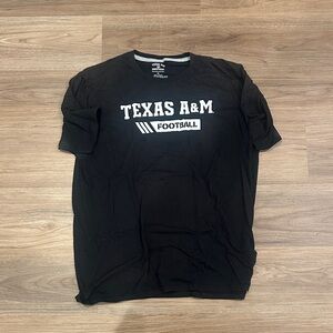 Football Men's Black Graphic T-Shirt